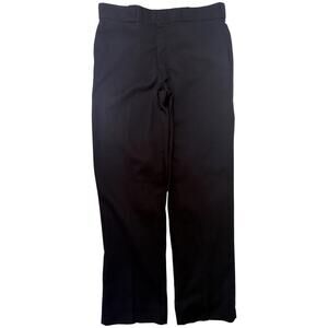 Dickies 874 Mens Pants 34x32 Black Original Fit Workwear Straight Leg